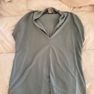H&M Women's Blouse in Soft Blue